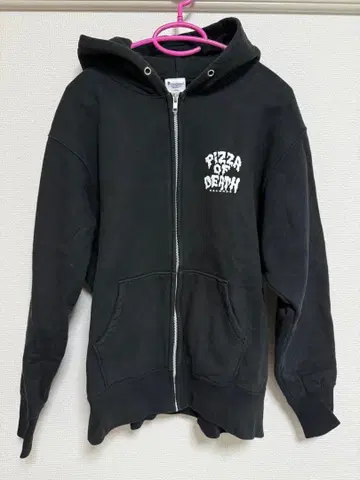 PIZZA OF DEATH 집업 후드티 후디