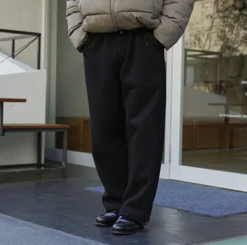 [BONBON] 플리스 와플 팬츠