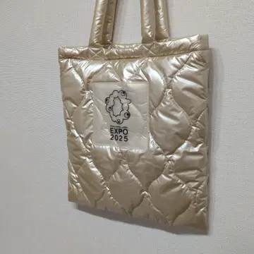 간사이 만박 EXPO2025 키노쿠니야 콜라보 미야쿠미야쿠 퀼팅 백