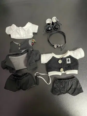 무속성 봉제 인형 의류만 20cm