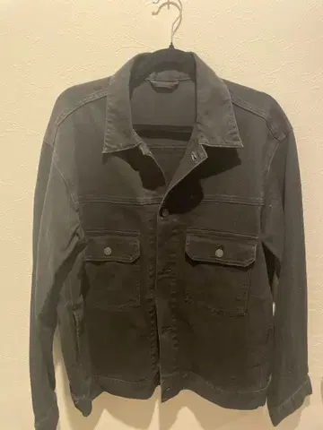 UNIQLO 블랙 데님 자켓 XL