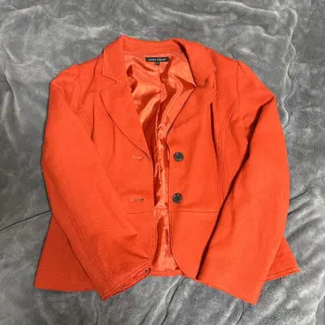 오렌지 테일러드 자켓 2버튼