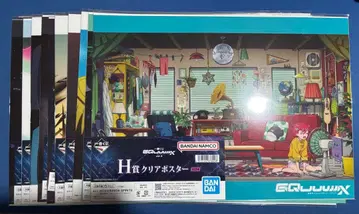 1번 복권 건담 지크액스 H상 클리어 포스터 11점