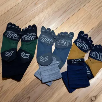 [ 3세트 ] TABIO 러닝용 5발가락 삭스 남성용