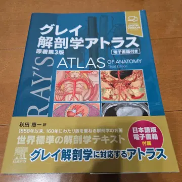 그레이 해부학 아틀라스 원저 제3판 전자책 포함