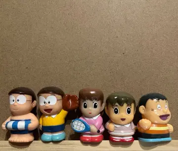 도라에몽 소프트 비닐 손가락 인형 5개 세트 낱개 판매 불가