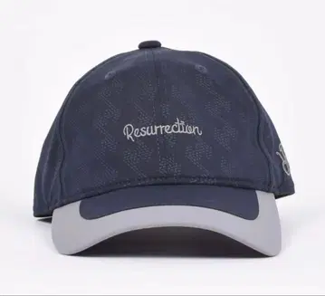 레저렉션 2톤 엠보싱 캡 / 네이비 BE12CAP02