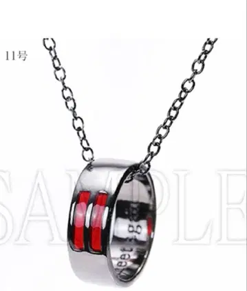 에반게리온 30주년 기념 마지막 사도 나기사 카오루전 DSS 초커풍 반지