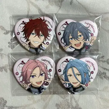 앙스타 크레이지비 스타포니 하트 캔뱃지