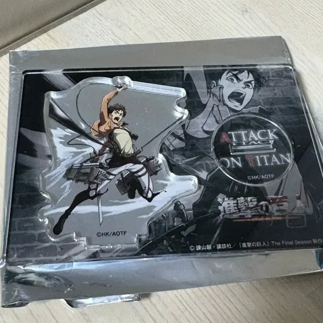 진격의 거인 에렌 커튼 미니 아크릴 스탠드