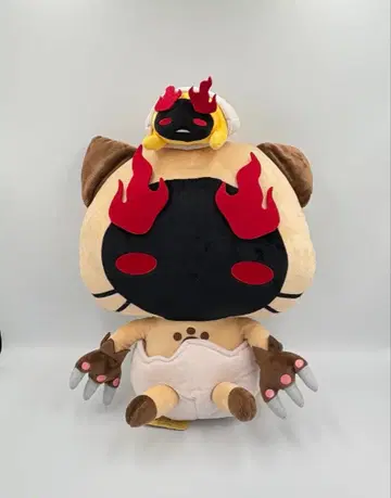 구데타마 x 몬헌 아이루 메가 점보 구뎃토 봉제 인형 비스트 상태