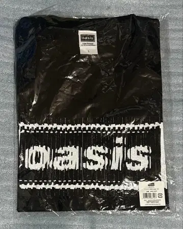 [ 한정판 ] Oasis 30주년 기념 T셔츠 L