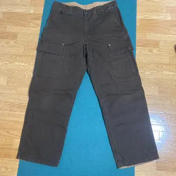 Duluth Trading Co. 브라운 카고 팬츠 34x30