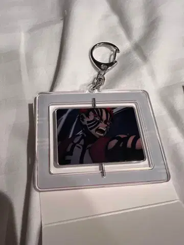 귀멸의 칼날 니지겐노모리 회전 아크릴 키링 아카자