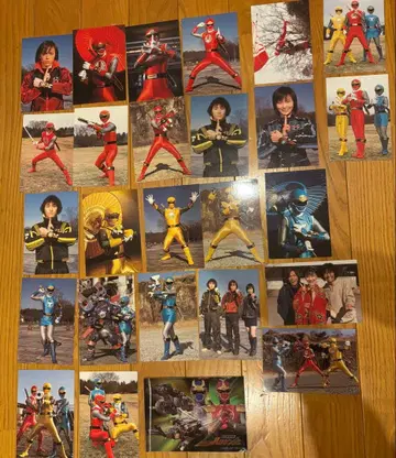 닌풍전대 허리케인저 카드 26장