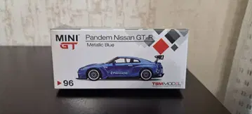 MINI GT Pandem Nissan GT-R Metallic Blue