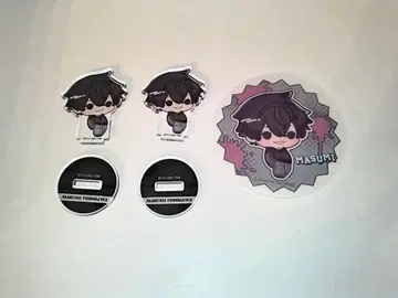 요도가와 마스미 GIGO 팝업 SD 캐릭터 아크릴 스탠드 코스터 복숭아