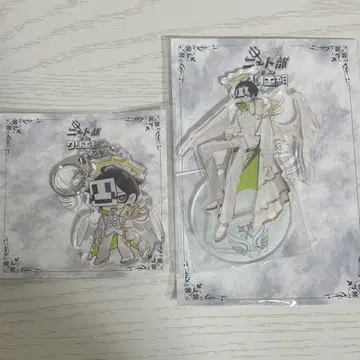 니트부 PUS 이모무시 아크릴 스탠드 아크릴 키링 세트