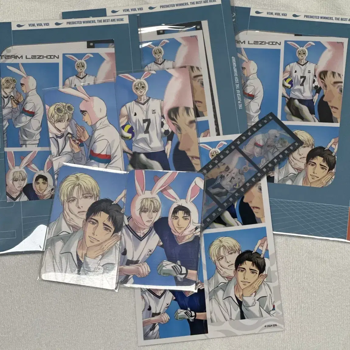 Resin Team Resin Backlight Film Package Four-Cut Full Collection