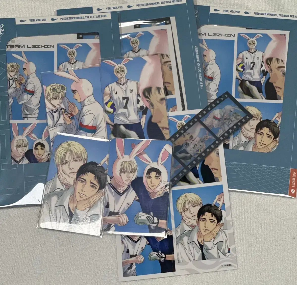 Resin Team Resin Backlight Film Package Four-Cut Full Collection