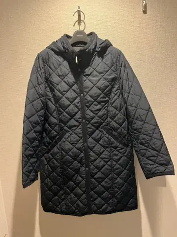 BEAMS 다크 그레이 퀼팅 자켓 S