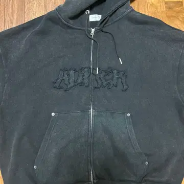 ADRER 블랙 지퍼 후드티 가격 인하 협상 환영