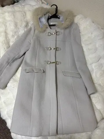 MISCH MASCH 더플 코트 라이트 블루