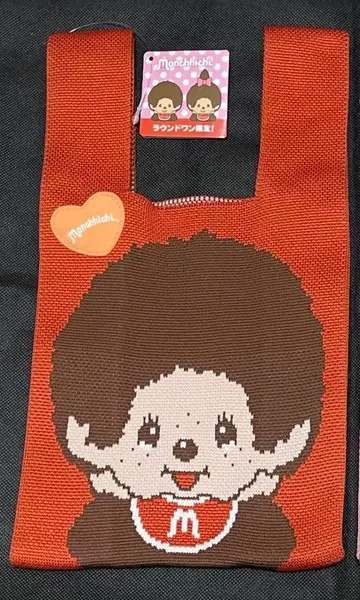 몽치치 니트 토트백 라운드원 한정판 3