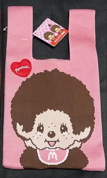 몽치치 니트 토트백 라운드원 한정판 4