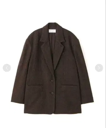 [택 포함 새상품] etre tokyo 체크 트위드 테일러 자켓 S