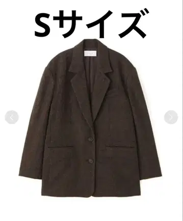 [택 포함 새상품] etre tokyo 체크 트위드 테일러 자켓 S