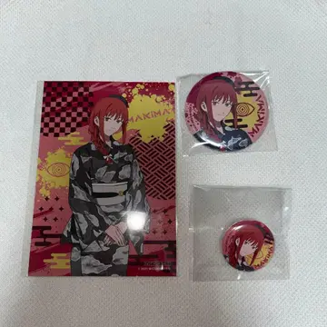 체인소 맨 OMATSURI POP UP SHOP 캔뱃지 마키마