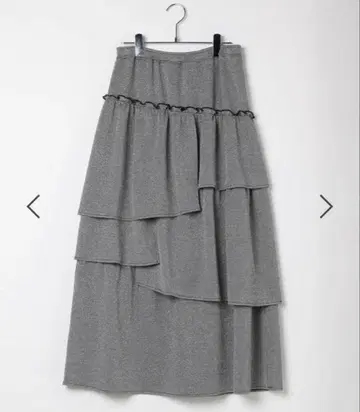 [당일 발송] LEPSIM 렙심 라메 캉캉 스커트 실버 택 포함