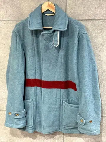 Jipijapa 히피하파 울 자켓 집업 라인 스카이블루 계열