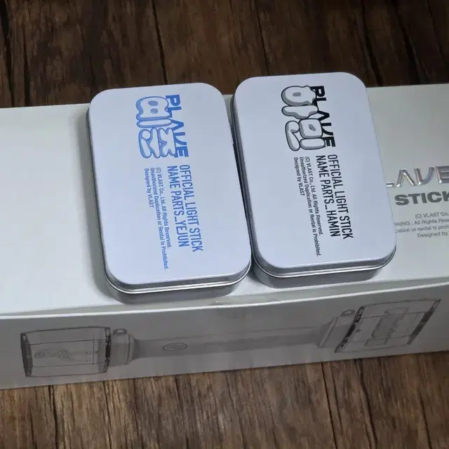 플레이브 응원봉(+예준,하민 파츠 일괄) 판매