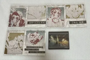 귀멸의 칼날 아가츠마 젠이츠 카이가쿠 메탈릭 엽서 필름풍 클리어 카드