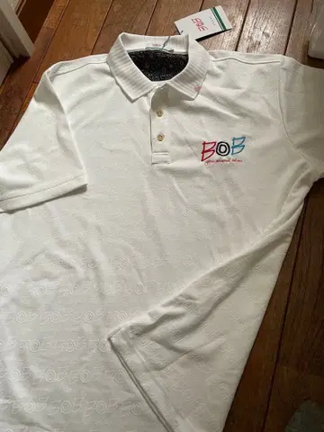 BOB 피케 셔츠 L 사이즈 화이트