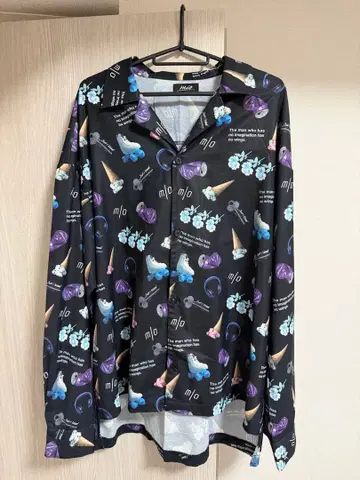 m/o 미키오다 단종 셔츠 블랙