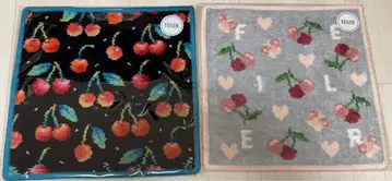 페이러 키프스마일링 체리 체리 도트 손수건 타월