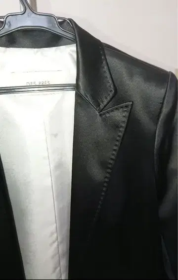 데프레 DESPRES 여성용 블랙 고급 포멀 테일러드 자켓 7호 S