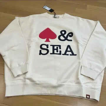 윈드앤씨 WIND&SEA 새상품 XL 사이즈 스페이드 로고 맨투맨