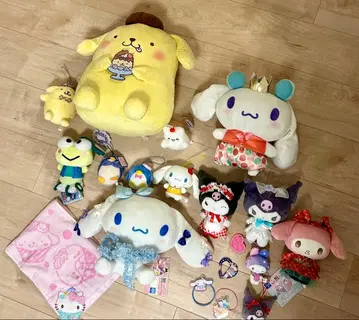 12/31까지 산리오 봉제 인형, 잡화 묶음 판매