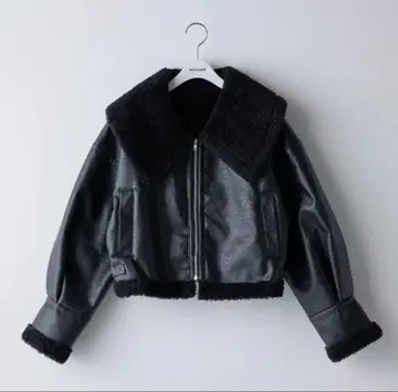 NICE CLAUP 아우터 블랙