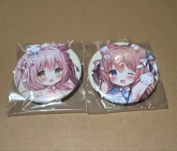 복숭아콩 코마모치 캔뱃지 묶음 판매