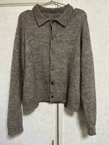 HARE 하레 멜란지 라메 FIT 니트 셔츠 프리 사이즈 무료배송