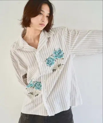 camphor wood stripeshirt / 셔츠 / 캠퍼 우드