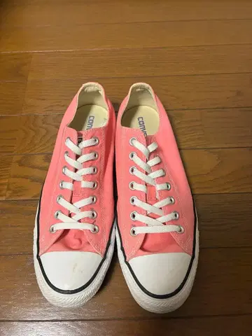 CONVERSE ALLSTAR 핑크 로우컷 스니커즈