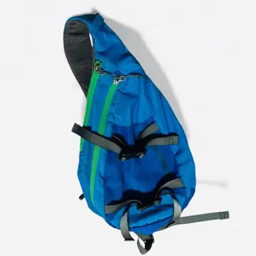 patagonia 숄더백 파랑