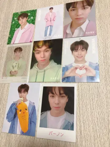 SEVENTEEN JAPAN TOUR HARU HANA 굿즈 버논