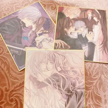 뱀파이어 기사 원화전 미니 색지 3매 세트